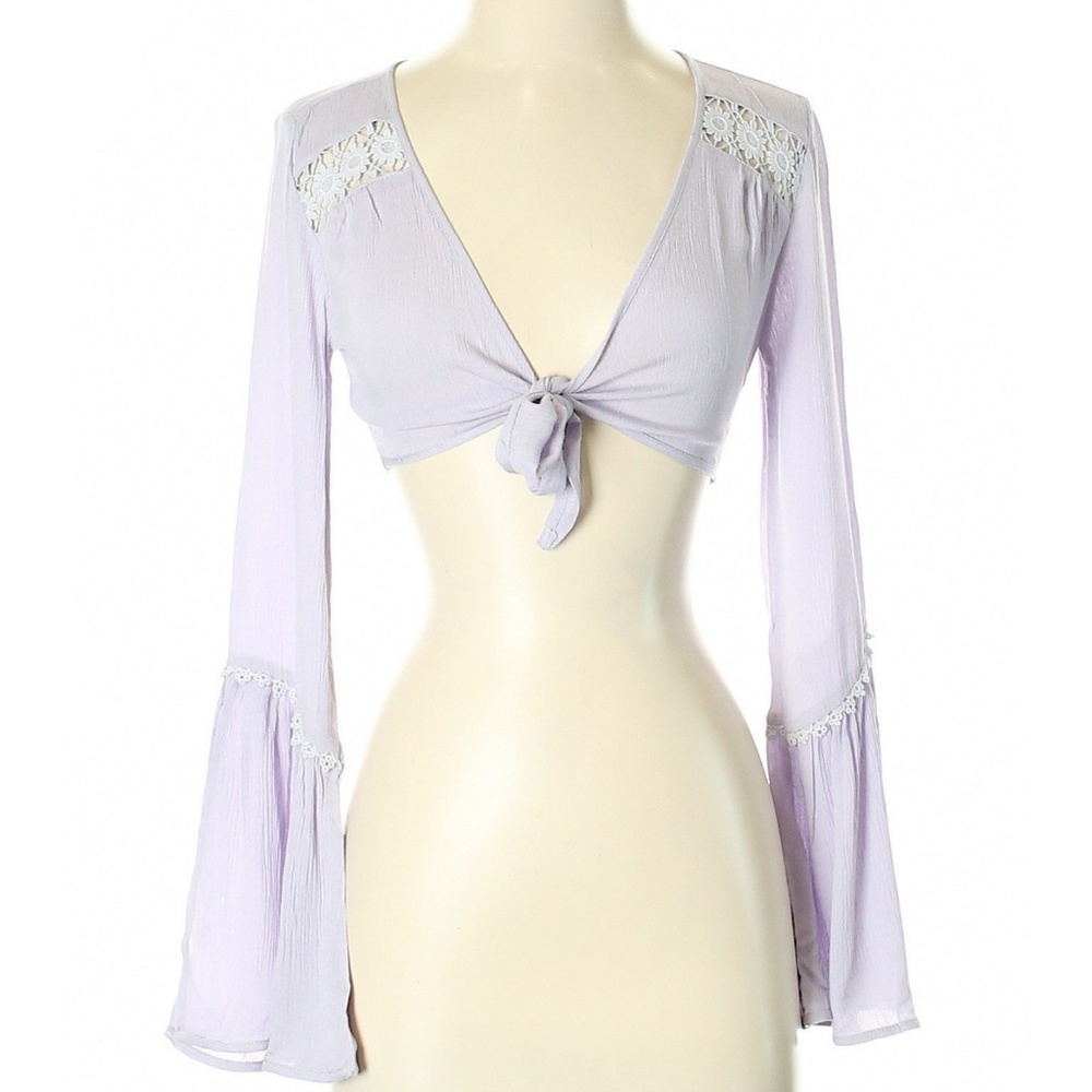 NWT Tobi Gauzy tie shrug/cardigan